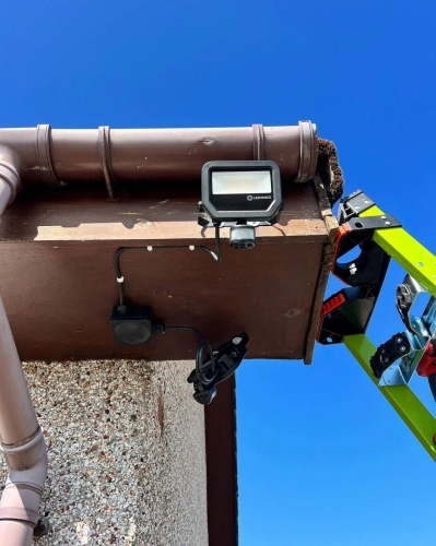 Floodlight Installation